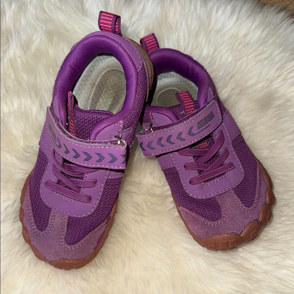 Kubua Kids Purple Wide Toe Box Shoes